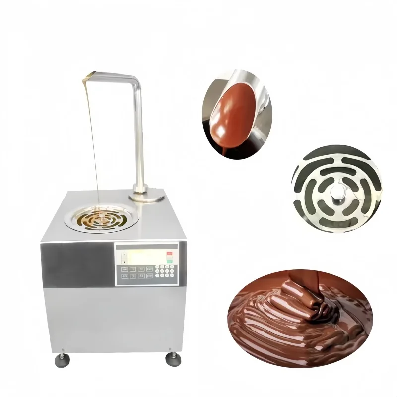 Máquina automática de têmpera de dispensador de chocolate/torneira dispensadora de chocolate/distribuidor de chocolate quente