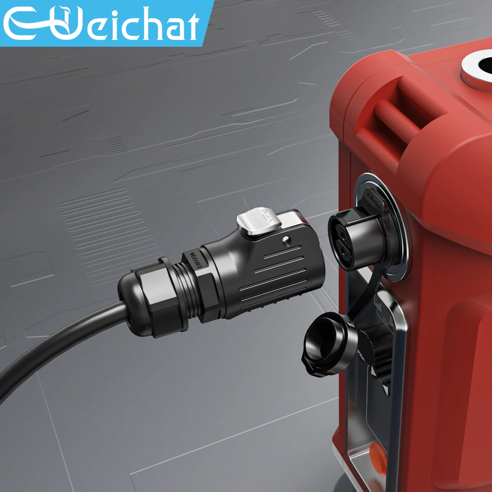 LP20 Thread Socket IP68 Waterproof Connector Industrial Circular Connector Aviation Electrical PBT Connector M20 2-14 Pin