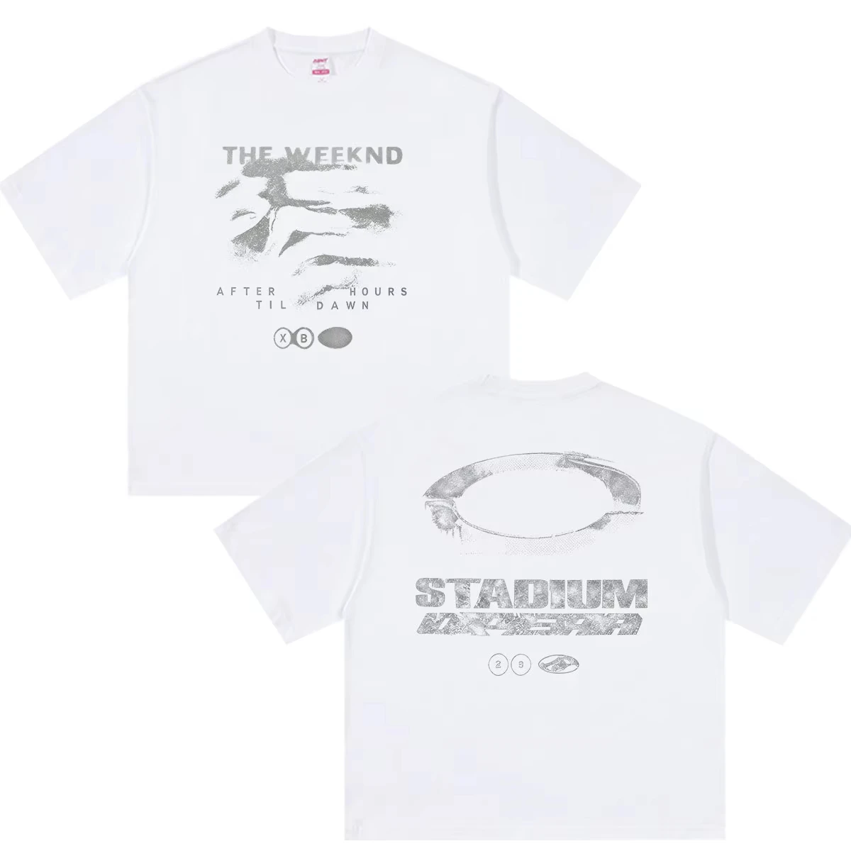 The Weeknd After Hours Til Dawn Tour T-shirt Men Women Cotton Printed Short Sleeve Hip Hop Concert Streetwear Top Summer Hot