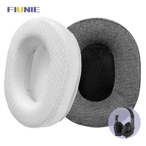 Almofadas de Substituição FIUNIE para Fones de Ouvido Redragon H120, Protetores Auriculares e Faixa de Cabeça