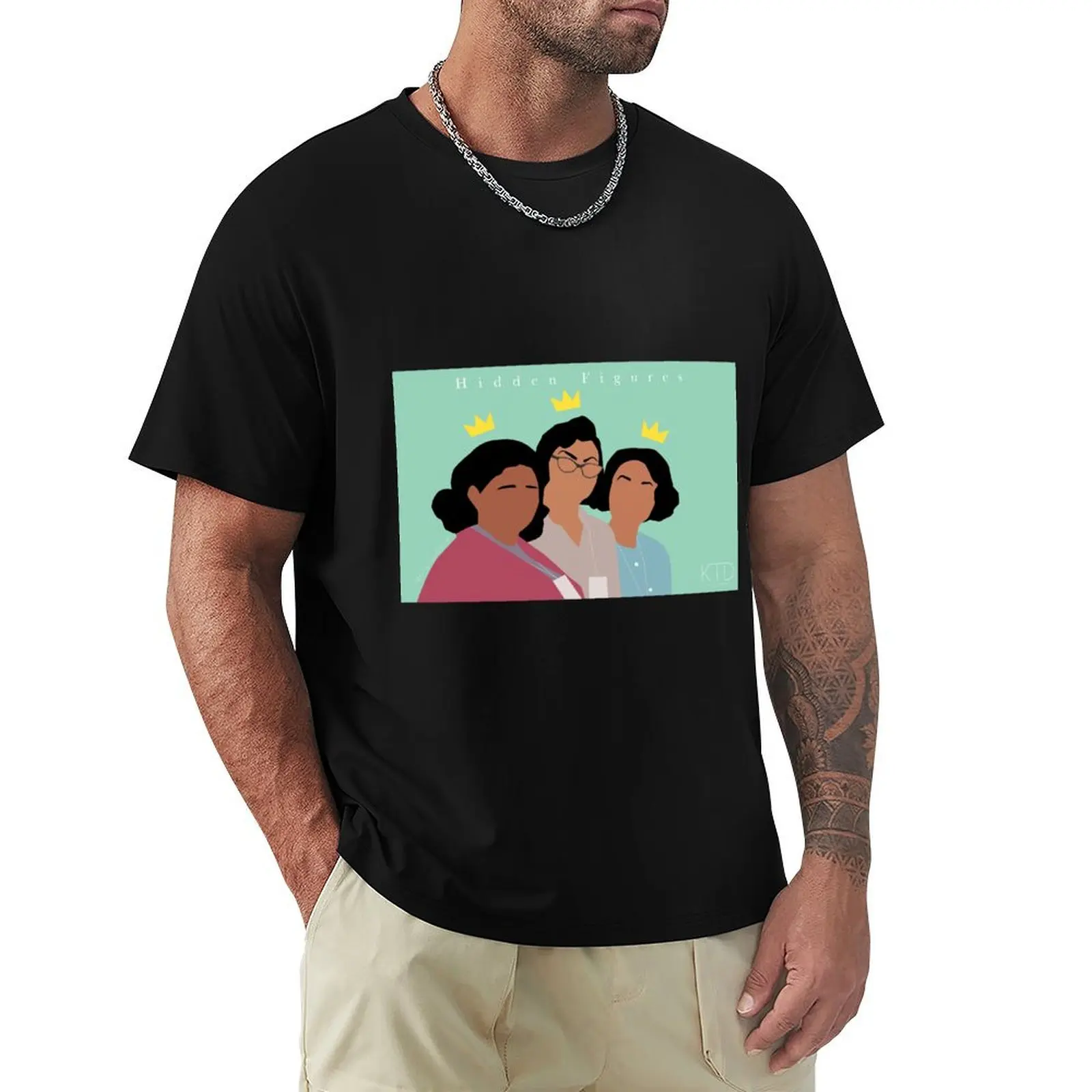 Hidden Figures T-Shirt Casual Graphic Print Tee