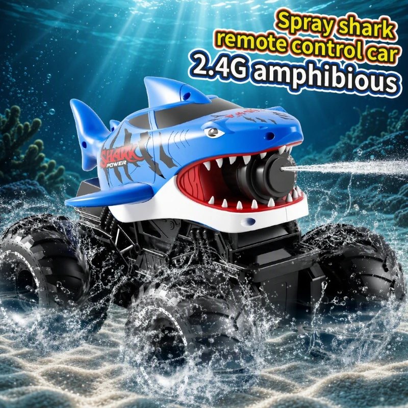 amphibious-rc-shark-car-24g-wireless-remote-control-off-road-vehicle-water-and-land-dual-use-electric-toy-birthday-gift