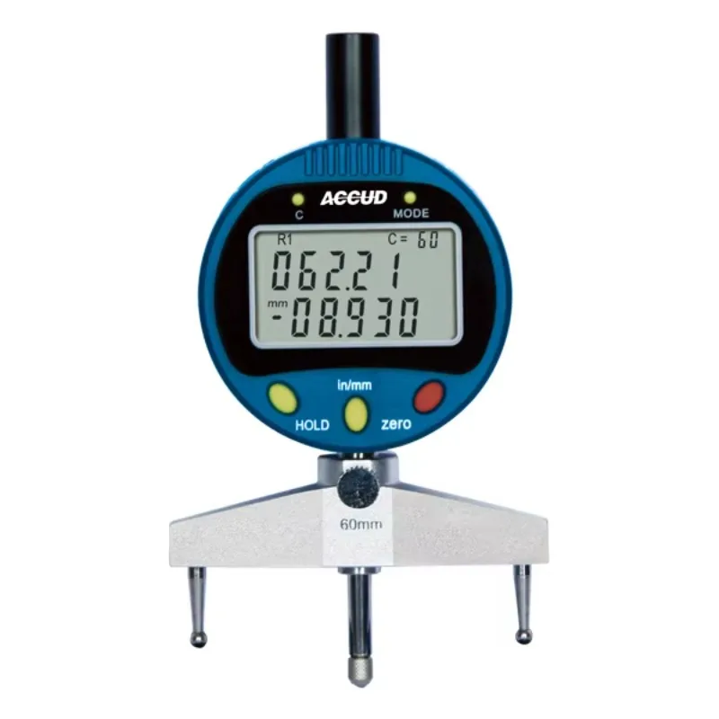 

Accud 296-700-11 Measuring Range R5-700mm/0.2-27.5" Resolution 0.01mm Digital Radius Gage