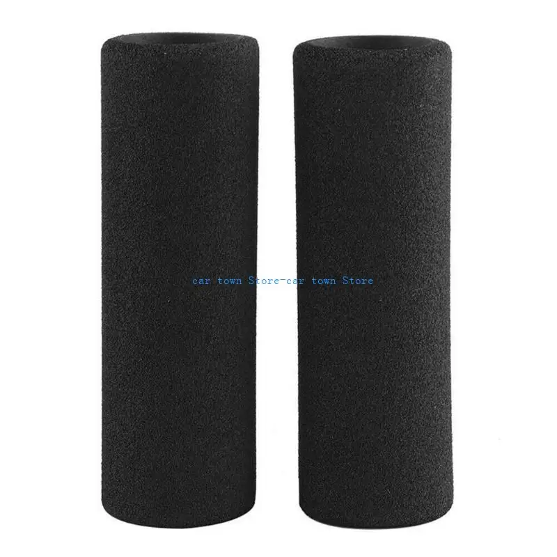 

RXJE Pair Strong Motorcycle Handlebar Grips Vibration Reduction Comfort Sponge Covers Universal Fit for R850 R1100GS R1150GS