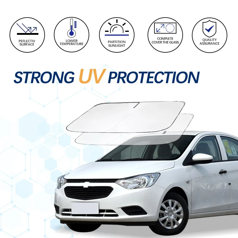 For Chevrolet Sail Captiva SPARK Optra Windshield Sun Shade Sunshade Sun Visor Protector Foldable Blocks UV Rays Keep Car Cooler