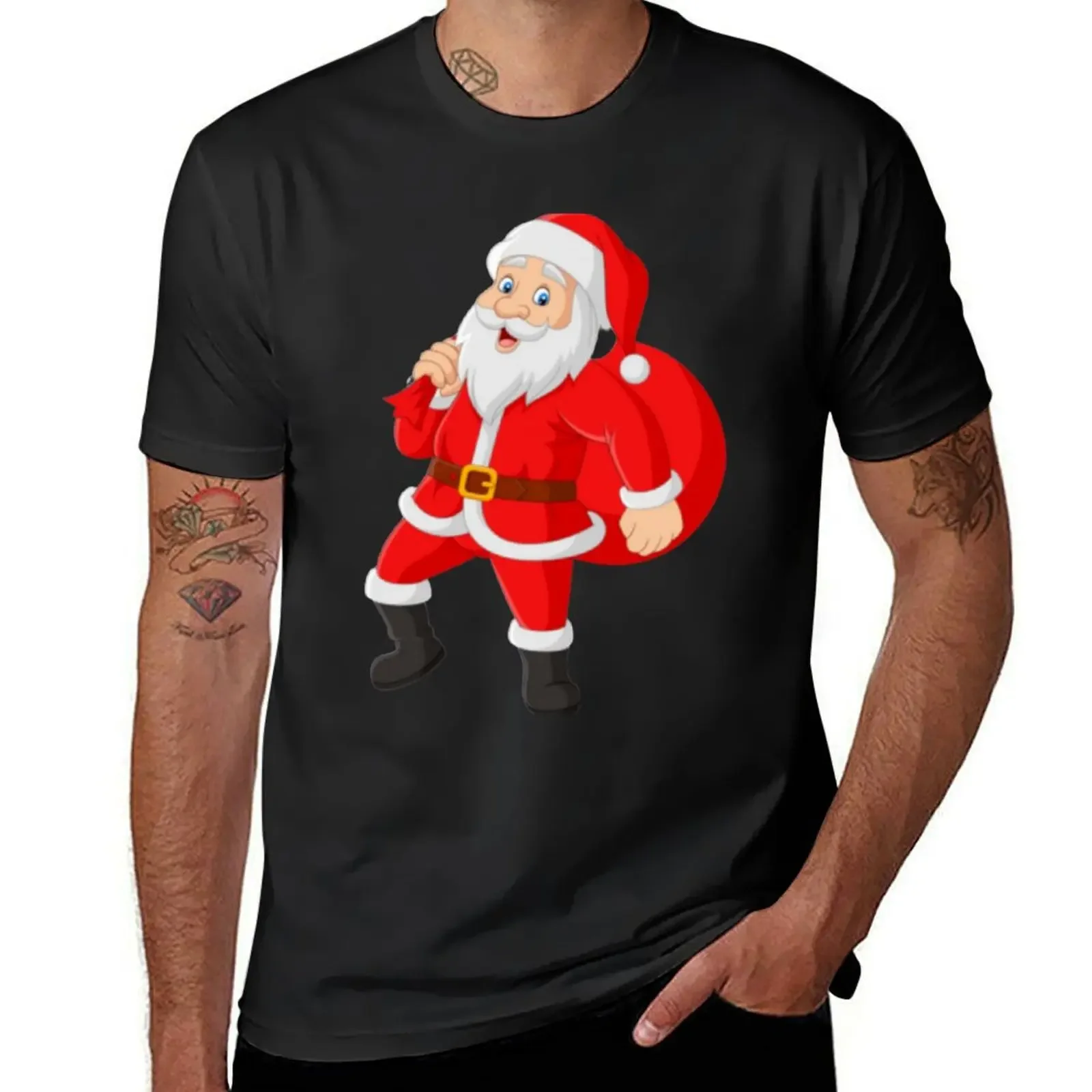 Christmas T-Shirt Aesthetic clothing anime stuff T-shirt men