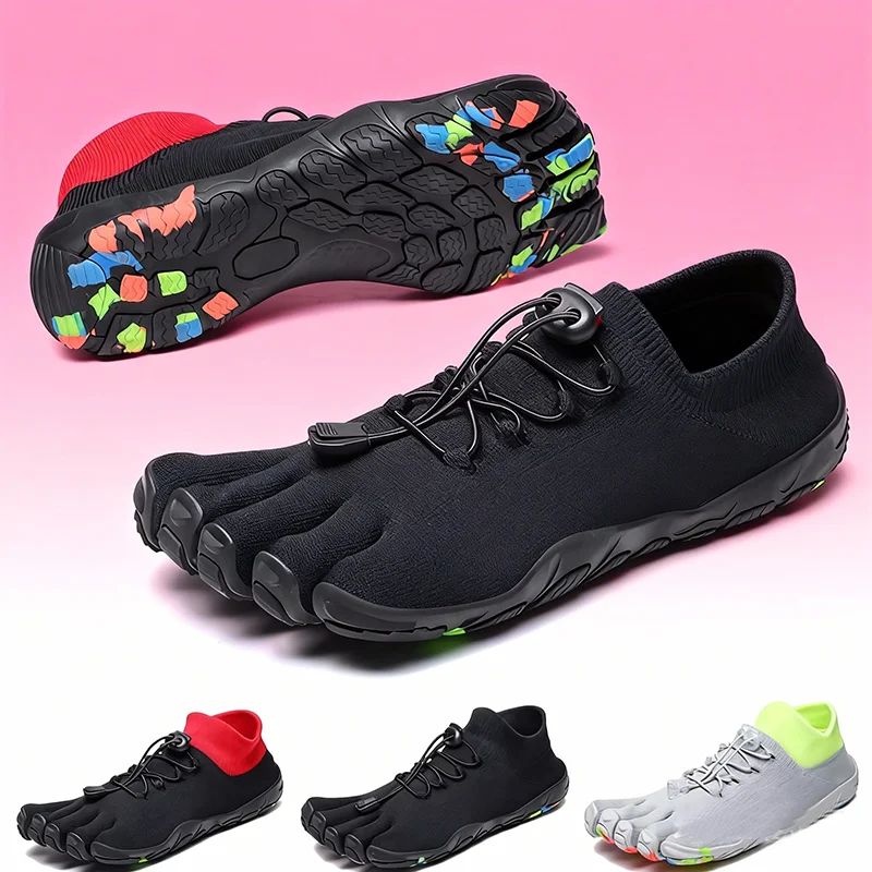 2026 Neue Herren-Fünf-Finger-Freizeitschuhe Unisex-Split-Toe-Schuhe Herren-Outdoor-Offroad-Schuhe Paar-Fünf-Zehen-Laufschuhe – Detail 2