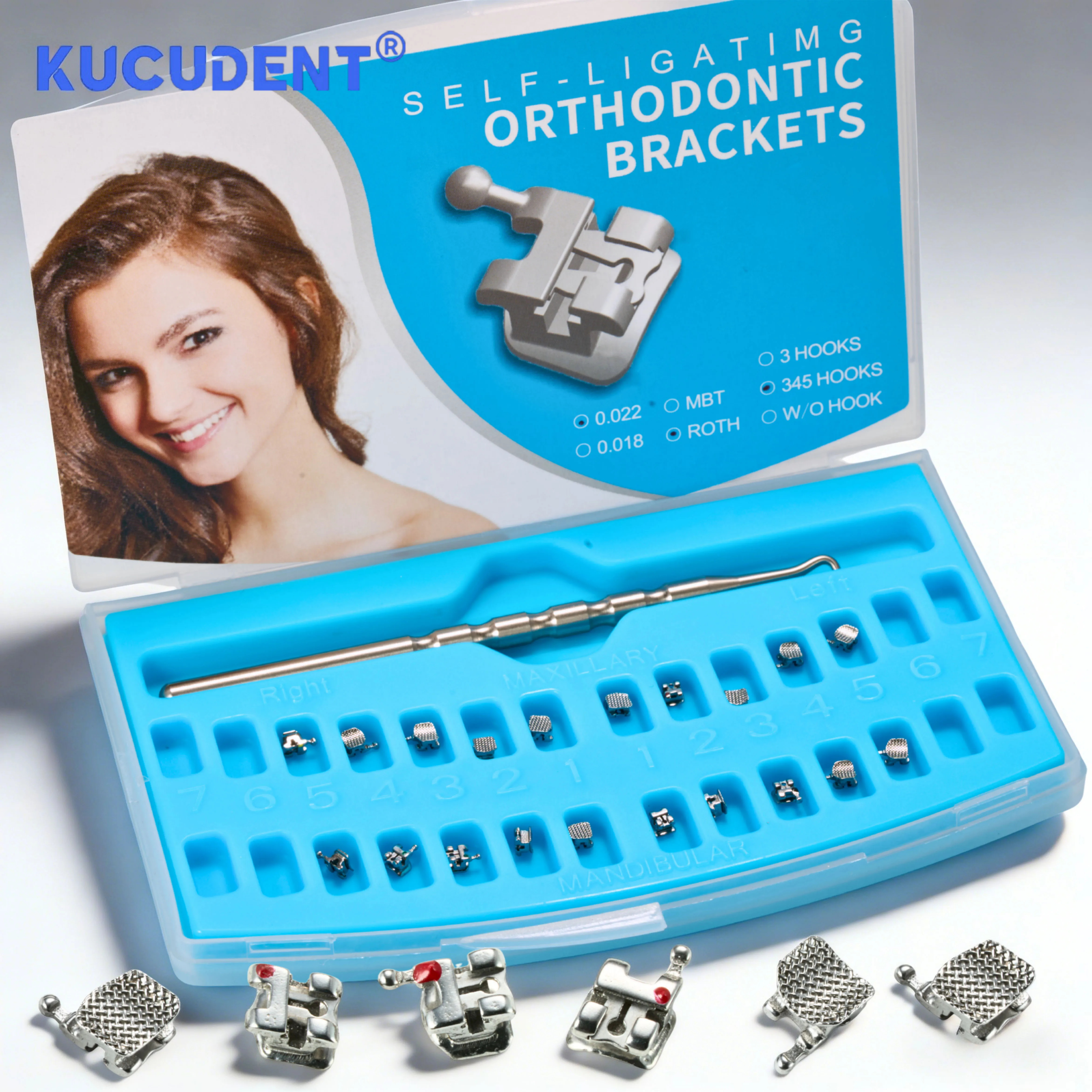 20 Pcs Dental Ortho…