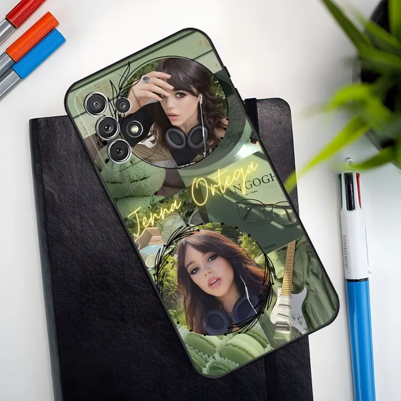 Jenna Ortega Actor Phone Case For Samsung Galaxy A31 A33 A52 A13 A02 A53 A50 A73 A40 A20 A23 Galaxy A54 A14 A34 Back Cover