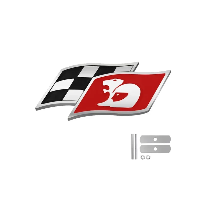 ثلاثية الأبعاد شارة الأسد المعدنية مصبغة شعار الديكور الخلفي الجذع ملصقات ل هولدن شعار كابتيفا كومودور كولورادو Hsv ستيتسمان #4