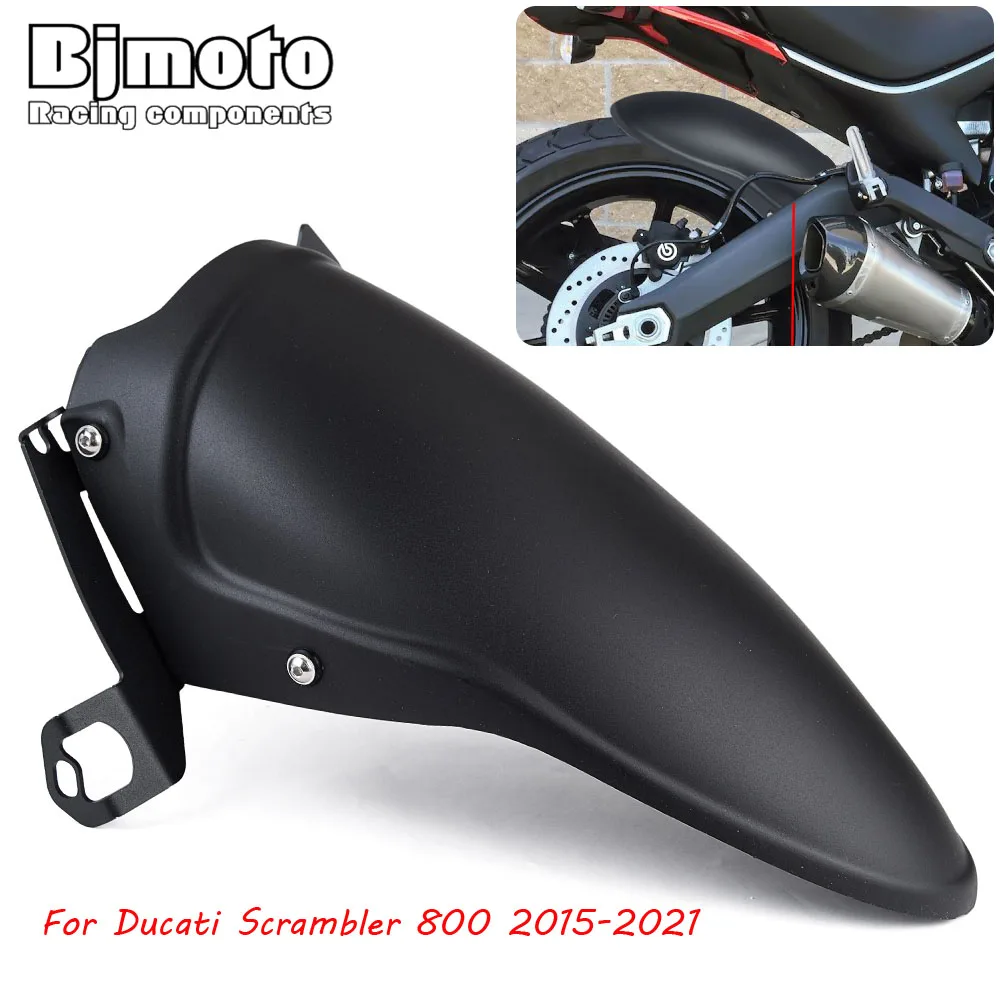 

Motorcycle Rear Tire Cover Hugger Fender Mudguard Splash Guard for Ducati Scrambler 800 2015-2021