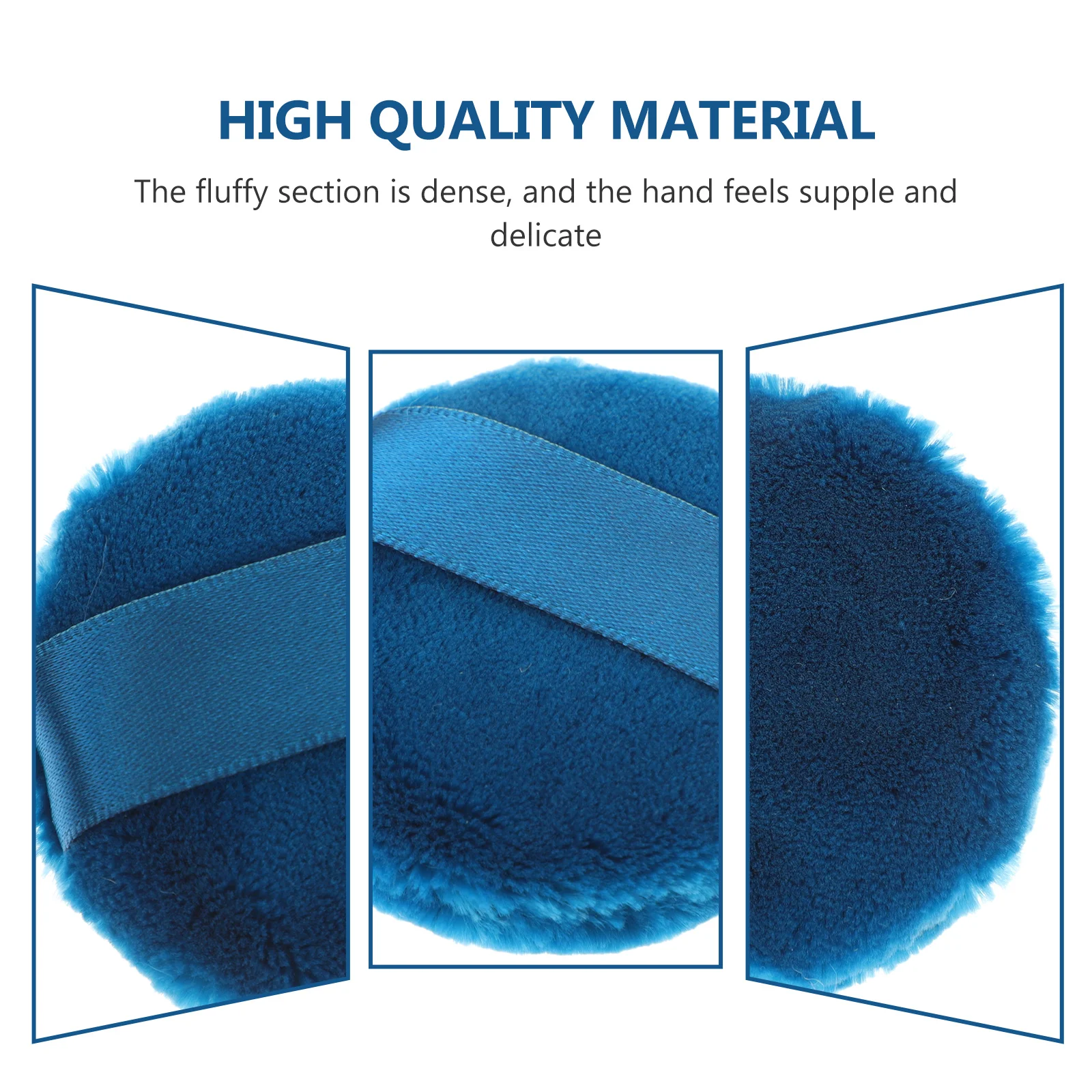 

2pcs Makeup Dry Powder Beauty For Loose Powder Durable Pads Multipurpose Facial Women Skin Friendly Tools