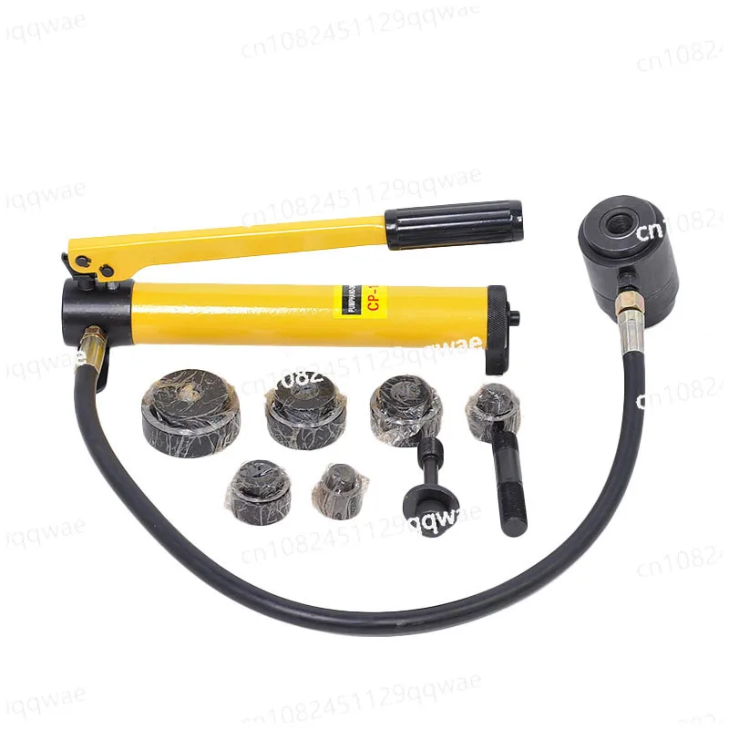 

Ручной гидравлический штамповочный станок 16-60 мм, открывалка для отверстий из нержавеющей стали, инструмент для проколывания EXPSYK-8, высокая прочность