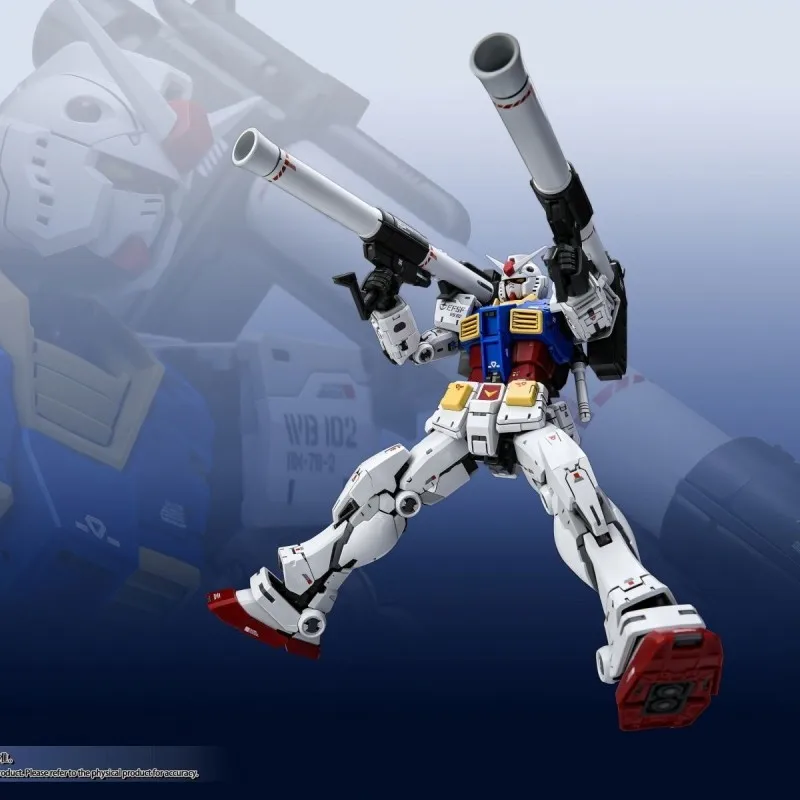 【Disponibile】FAT CAT Modello MG 1/100 RX-78-2 Ver.2.0 Kit modello di assemblaggio tuta mobile originale Edizione da collezione personalizzata per bambini