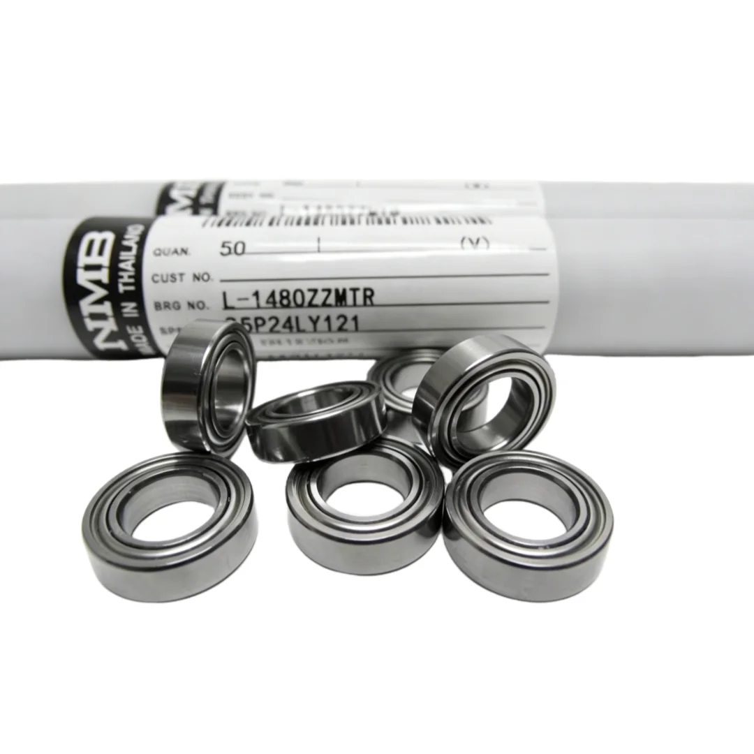 20 Stück/100 Stück NMB Minebea L-1480ZZ Hochgeschwindigkeitslager Präzisions-Miniaturkugellager MR148ZZ 8x14x4mm für industrielle Anwendungen – Detail 2