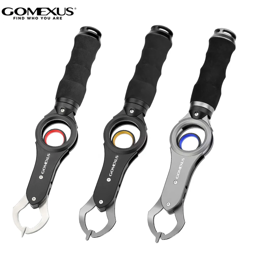 gomexus-fishing-lip-gripper-with-scale-max-40lbs-scale-for-hook-removal-ideal-fishing-gifts-safe-handling-fish-easy
