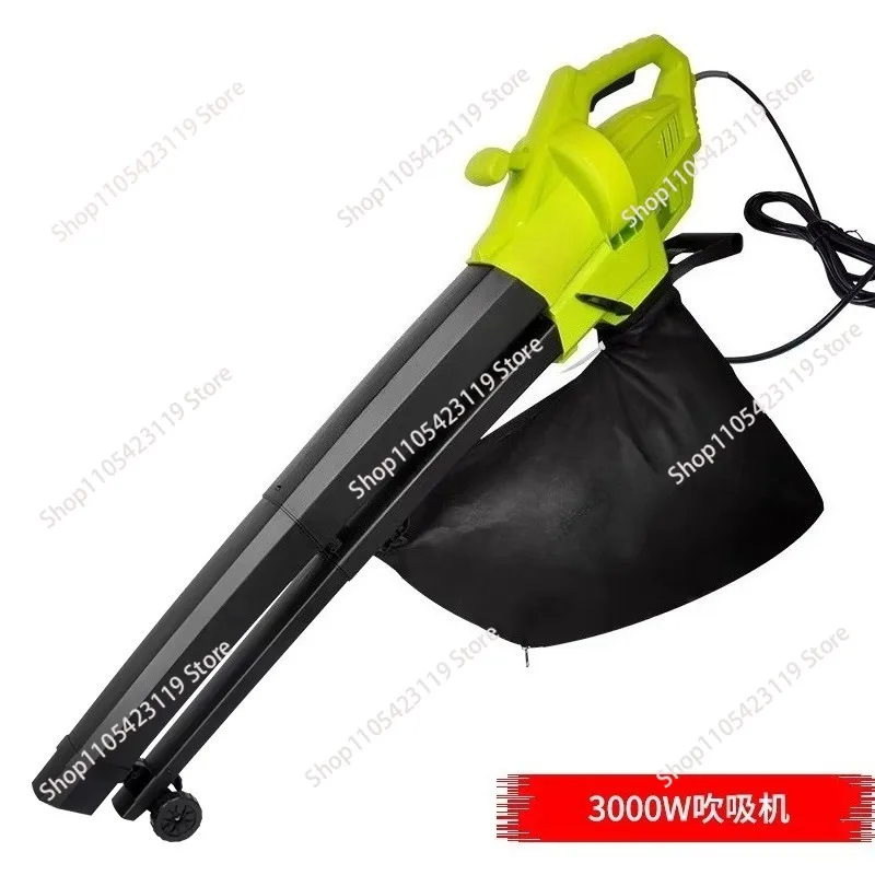 High power garden suction machine leaf suction sweeper blower outdoor