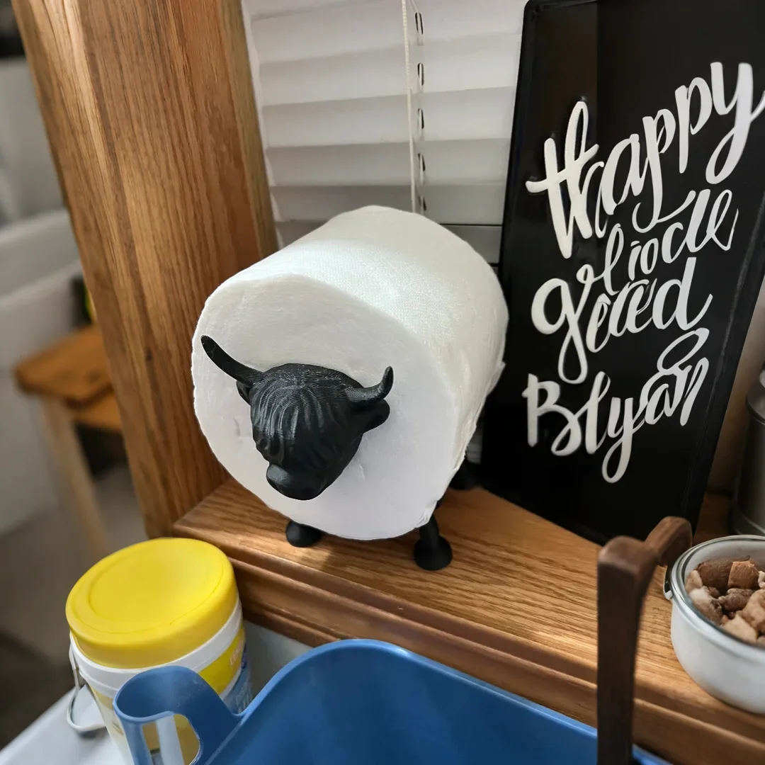 Highland Cow – Toilettenpapier – Toilet Paper Holder Bewertung und Preis