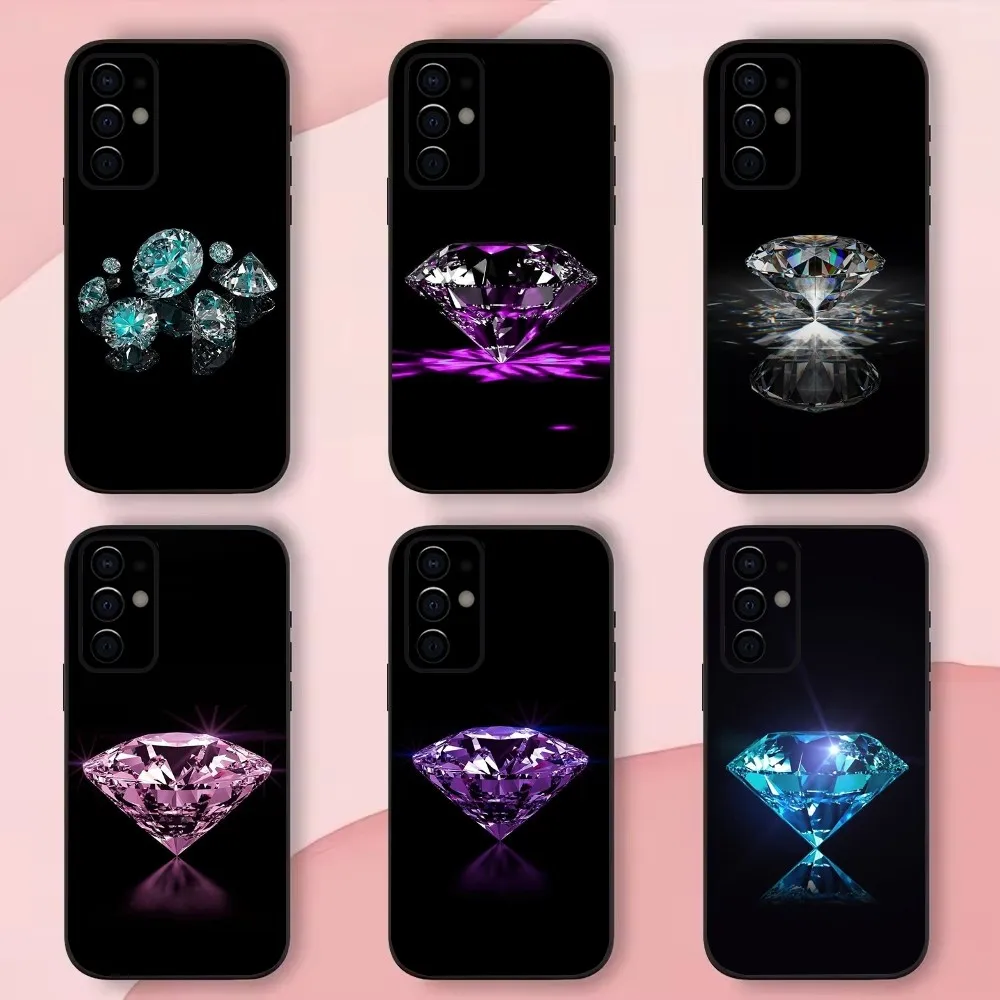 

Luxury Crystal Diamond Phone Case For Samsung S24,S21,S22,S23,S30,Ultra,S20,Plus,Fe,Lite,Note,10,9,5G Black Soft Shell