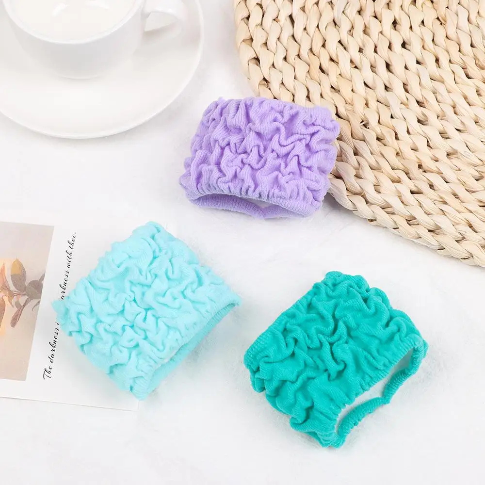 3pcs/lot Fashion Rubber Band Headband Scrunchie Elastic Ponytail Holder Hair Rope Wide Hair Bands