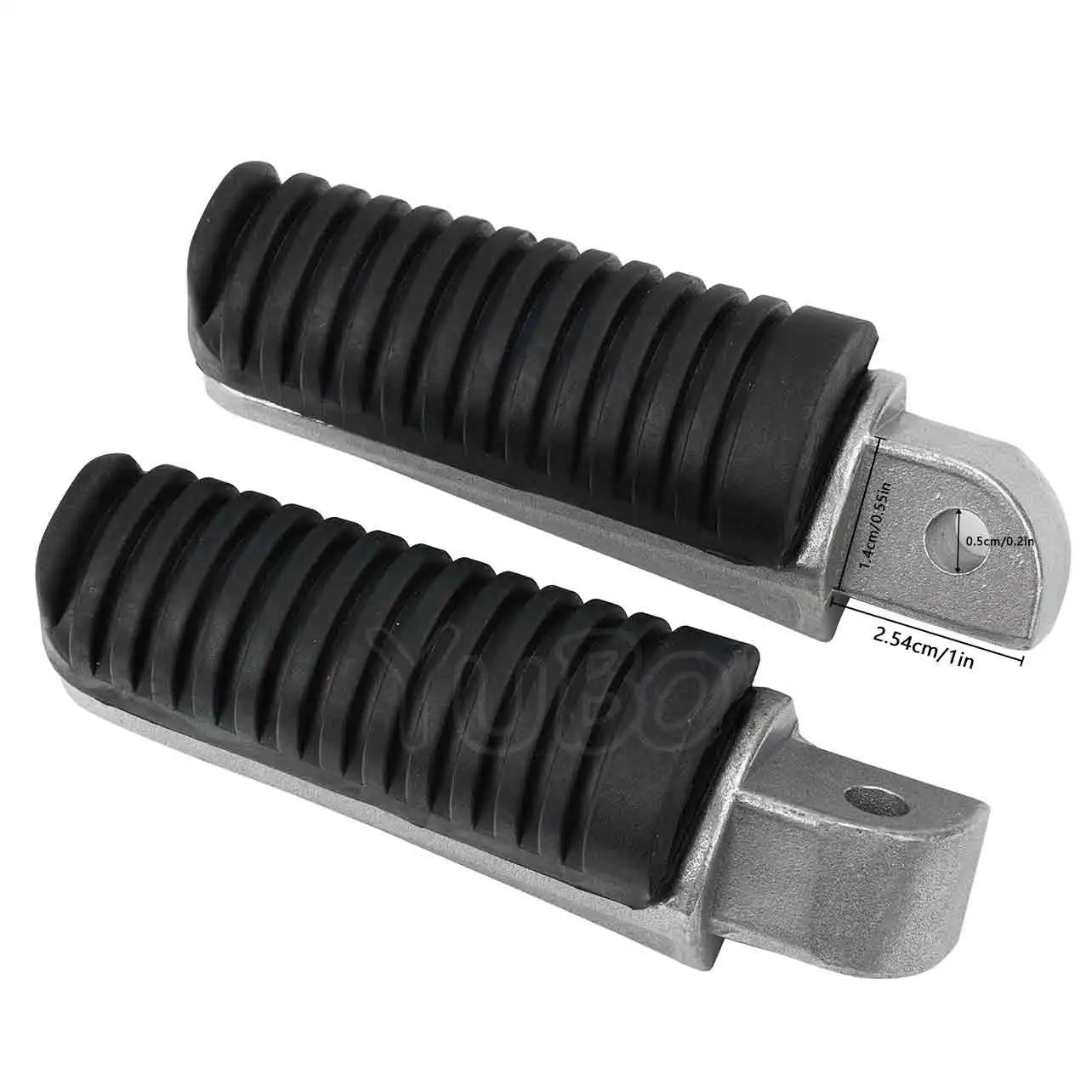 Rear Passenger Footpegs Pedal Motorcycle Foot Pegs Accessories For YAMAHA FJR 1300 FZ1 FZ400 FZ6 FZ6R XJR400 XJR1200 XJR1300 XJ6
