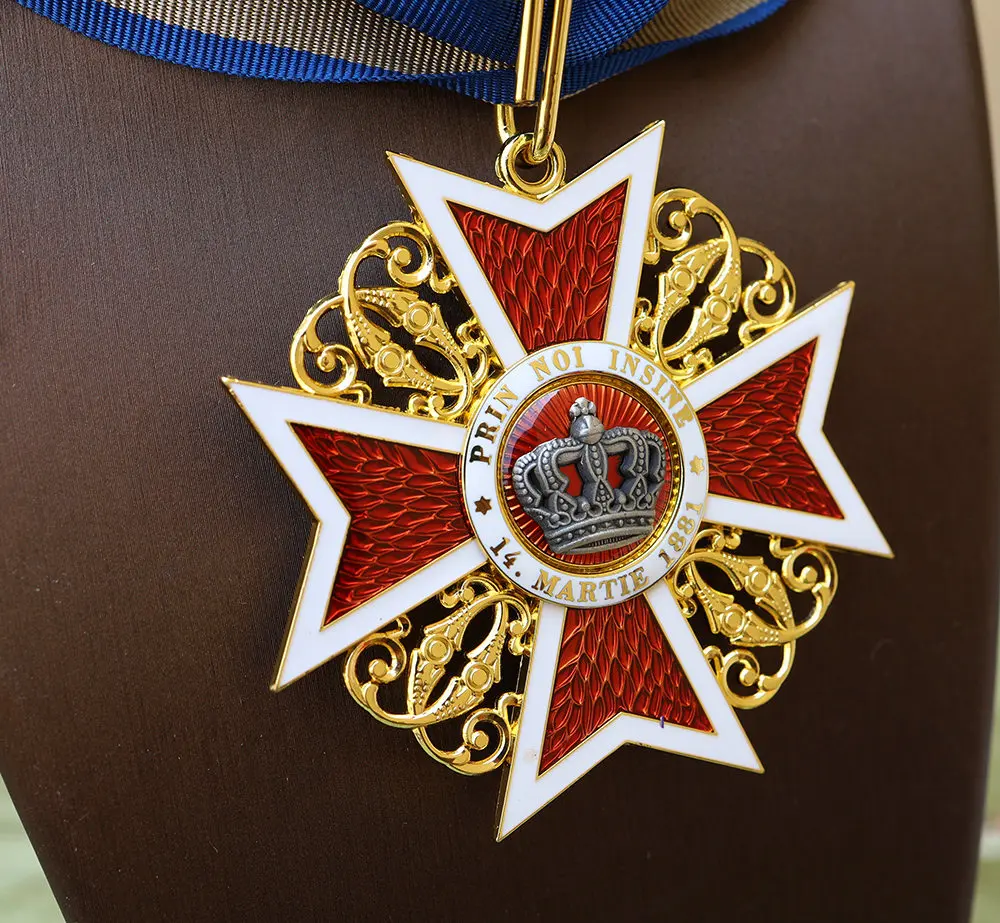 Romania Order of the Crown Commander Class with Bo Reproduction