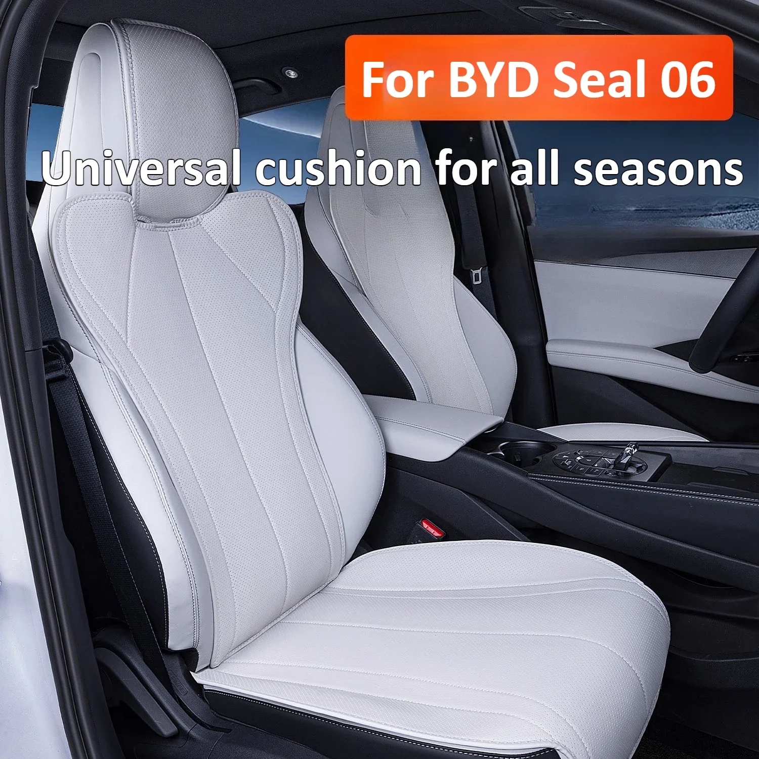 For BYD Seal 06 DM-i 2024 Car seat cushions and covers are breathable suitable for all seasons resistant to dirt and wear