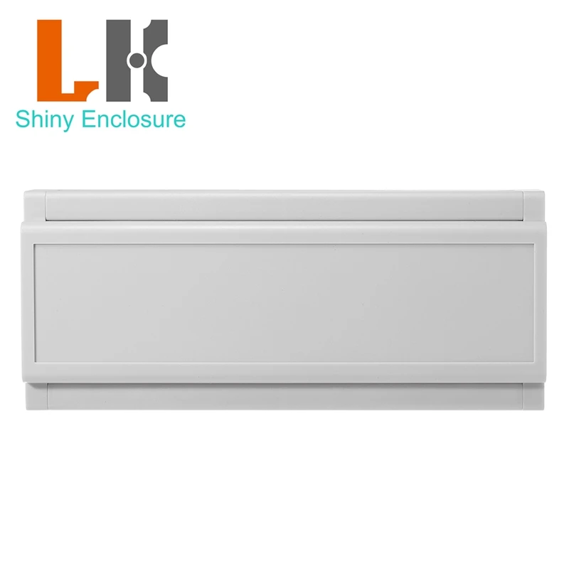 225x95x56mm Electrical Housing Din Rail Enclosure for PCB Mounting With Dust Cover Distribution Junction Box
