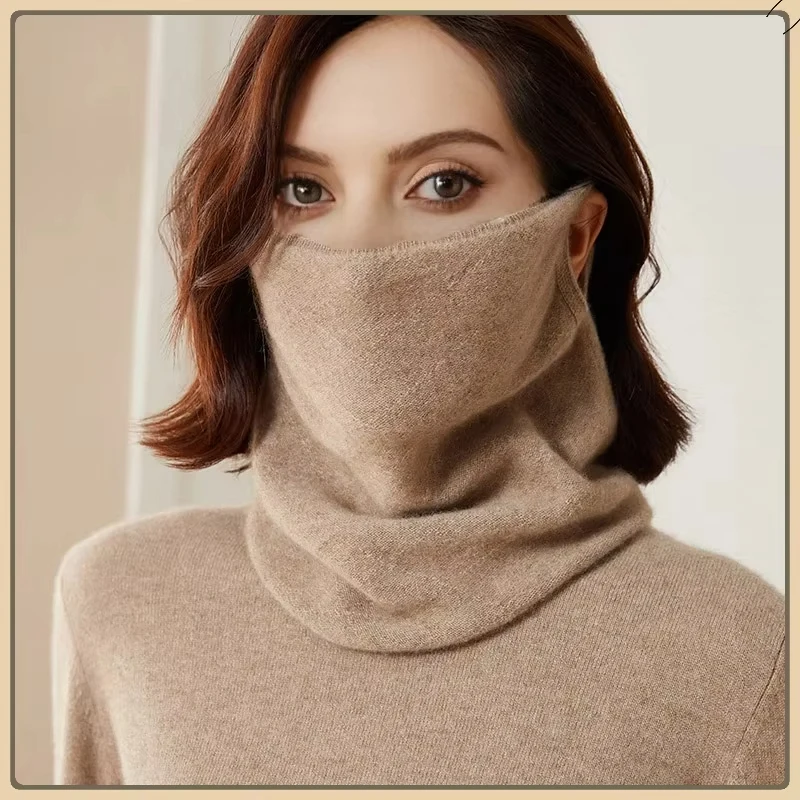 

Winter Neck Warmer Gaiter for Men Women Ski Fleece Winter Scarf Windproof Face Mask for Skiing Hiking Cycling