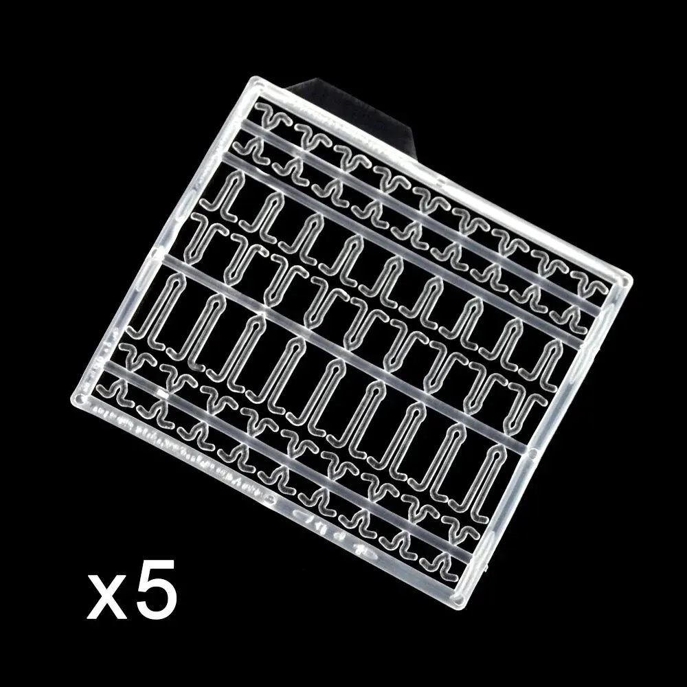 Hirisi 5 Stuks Karper Visgerei Hair Rig Boilie Aas Boor Stopt Boilie V Stopper Vissen Accessoires AH163