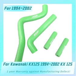 Silicone Radiator Hose For Kawasaki KX125 1994-2002 KX 125 1994 1995 1996 1997 1998 1999 2000 2001 2002