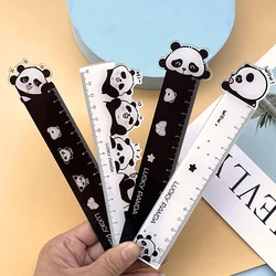 Cute Cartoon Panda Ruler School Supplies High Quality Acrylic Ruler Fashion Creative Drawing Tools Kawaii Stationery Gifts