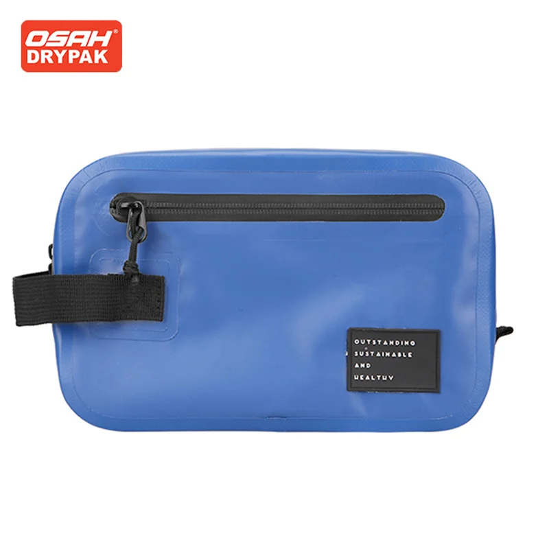 

OSAH Blue Outdoor Travel Bag Mini 2L Capacity Small Handbag For Swimming Beach Waterproof Moto Bag Cosmetic Package Tools Pack