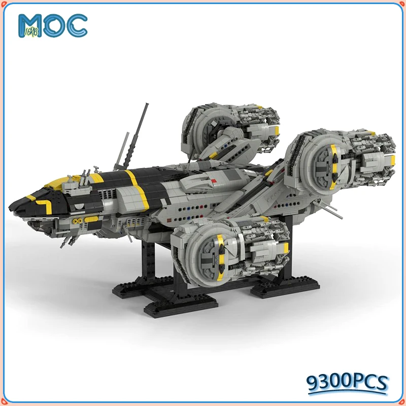 

MOC Building Blocks USCSS Spaceship Model Plane Fighter DIY Modular Bricks Assembly Set Creative Display Toys Xmas Gifts 9300PCS