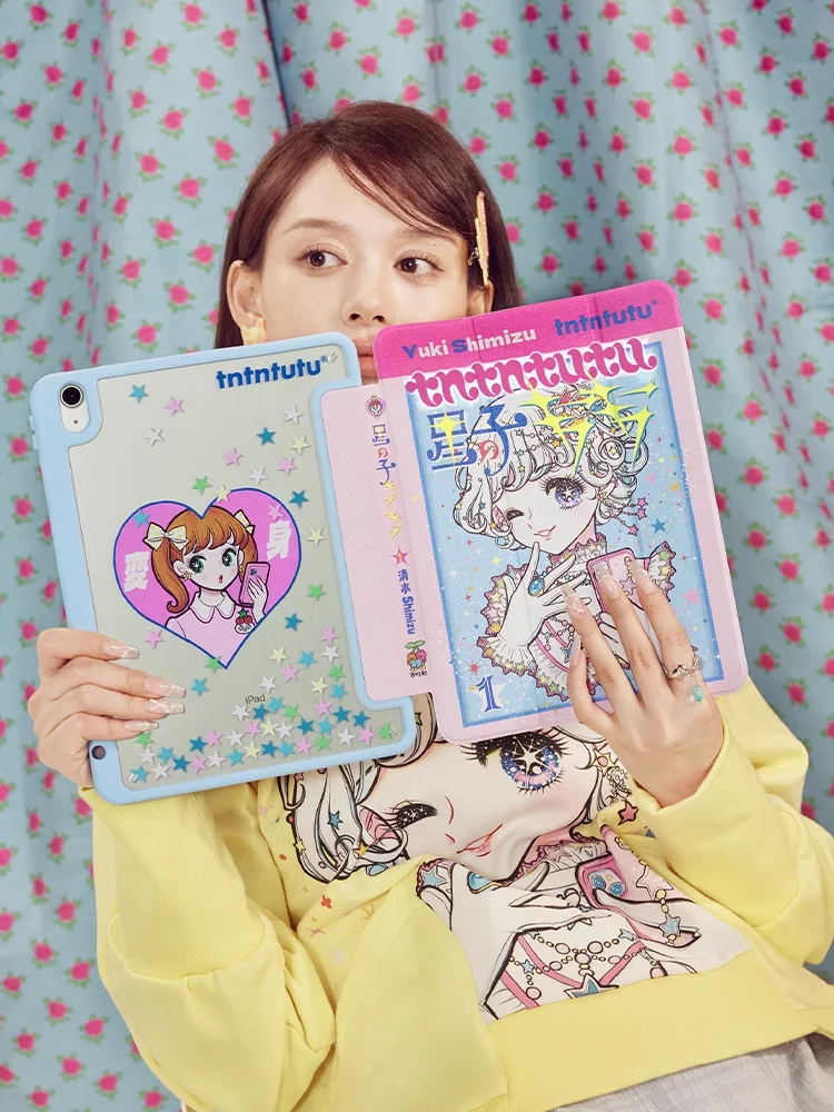 

Чехол Pink Angel Girl Y2K Anime для iPad Air 11, 10-го, 11-го поколений, A16, 9-го поколения, iPad Pro 11, 4, 5, 10.9 дюймов, 12.9 M2, M3, M4, Mini 7 с держателем для Apple Pencil