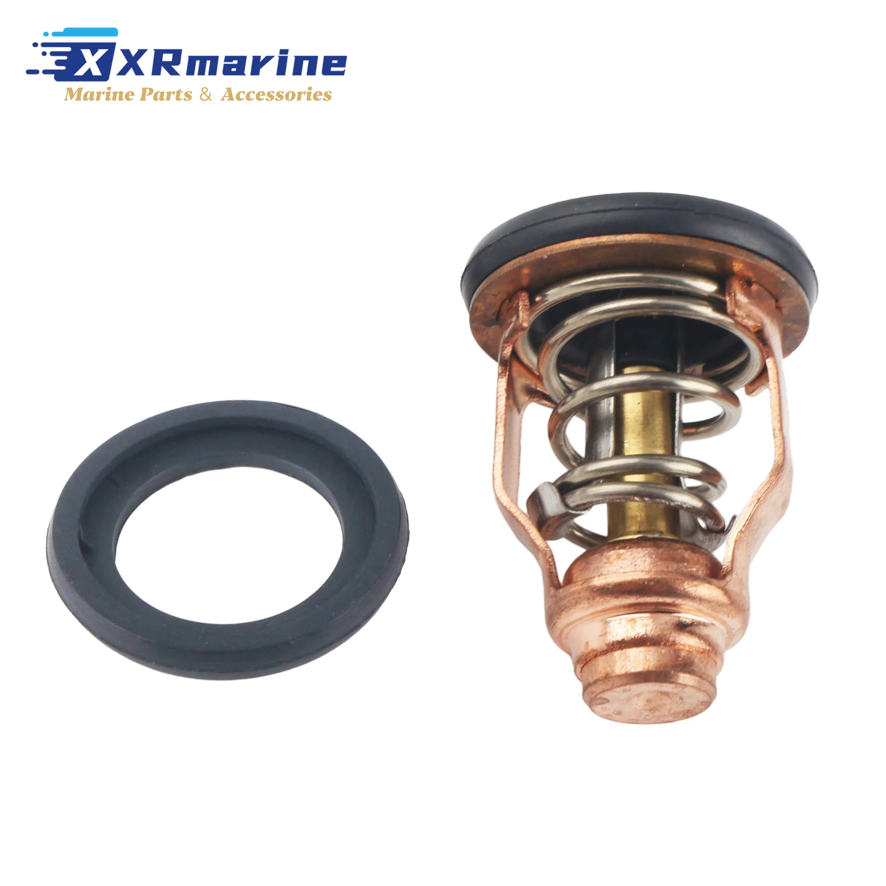 Outboard Thermostat Compatible with Suzuki 4-Stroke 4 6 Cyl DF 70 90 115 140 175 200 225 250 300 HP Engines 17670-90J00