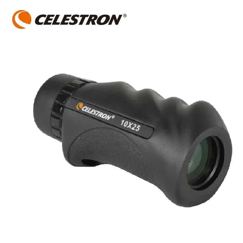 

CELESTRON NATURE 10x25 Monocular Telescope With BAK-4 Prisms Single Telescope High Speed Single Hand Outdoor Portable