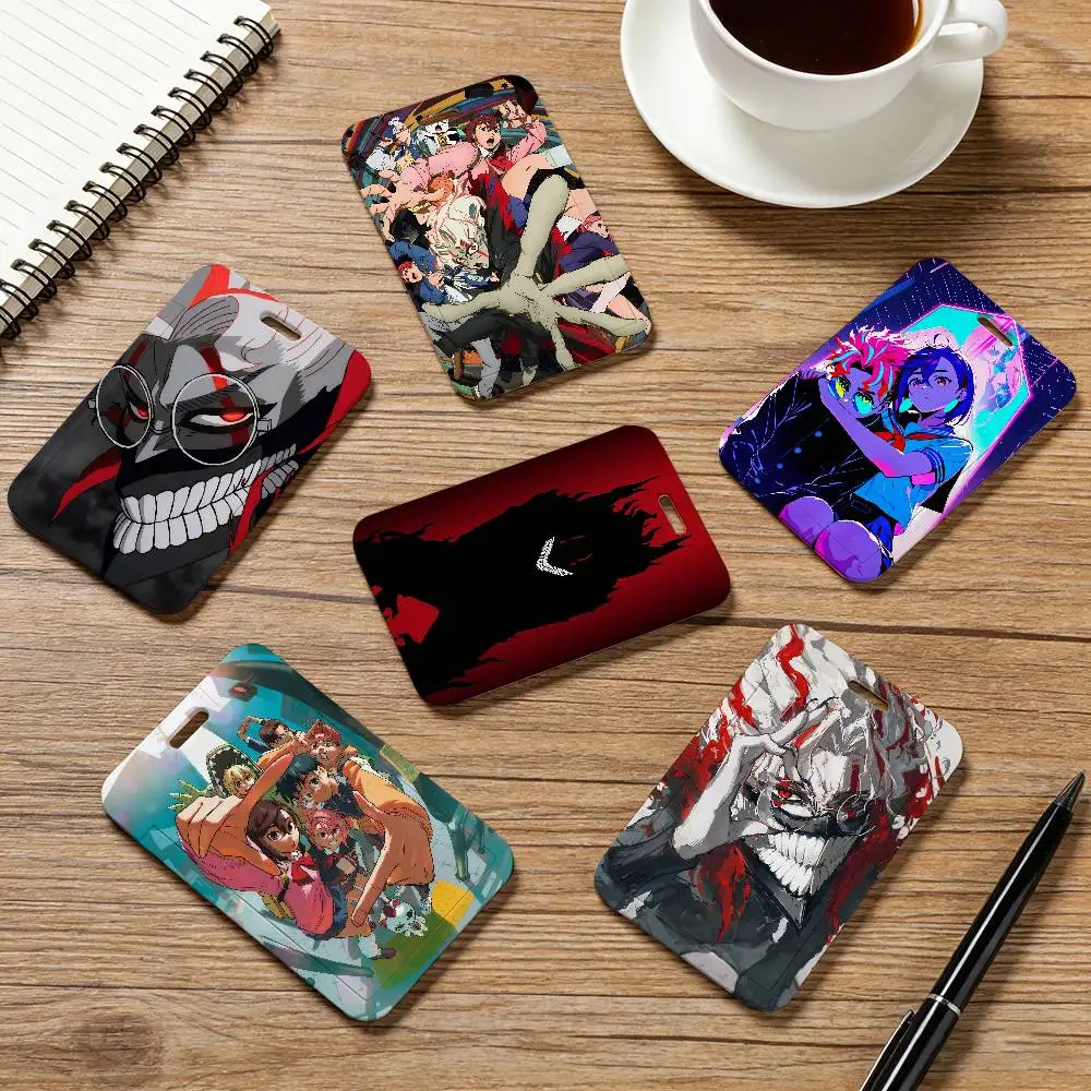 

Чехол для карт в стиле аниме D-Dandadan, деловой держатель для визиток и бейджей, унисекс, для кредитных карт, удостоверений личности и проездных билетов