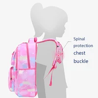 Children Girl Backpack School Bag Pink For Kid Child Teenage Schoolbag Primary Kawaii Cute Waterproof 3
