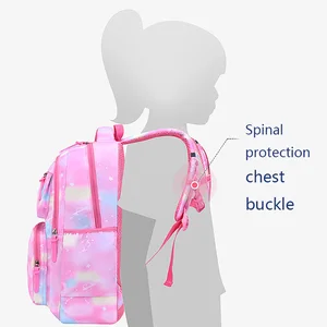 Kinder Girl Rucksack Pink Schultasche für Kinder Teenager Primärer Rucksack Kawaii Schönes Dwater -Proof -Wasser 8 Hauptverkaufs -Mini -Rucksäcke Kinder - №7
