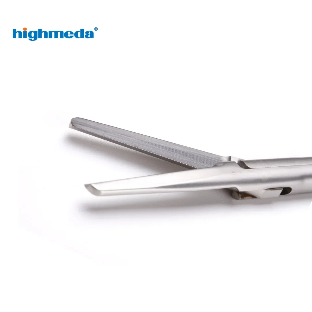 حار بيع الملقط الجراحي مقص منحني مقص الأنسجة تنظير الصدر #4