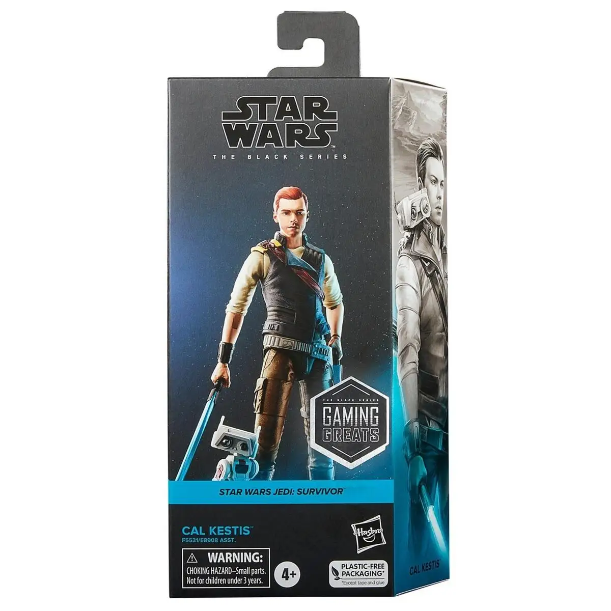 Figura de acción carbonizada de Star Wars para niños, juguete de colección de 6 pulgadas, serie negra #95, Inquisidor de segunda hermana