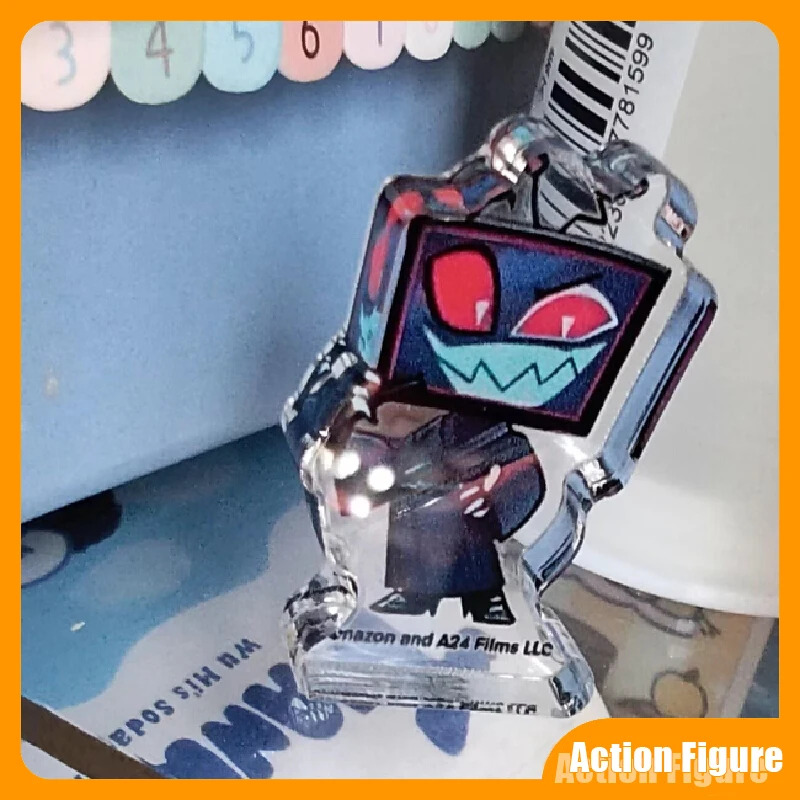 In Stock Collection Anime Hazbin Hotel Game Acrylic Figures Cosplay Ornament Stand Decor Standing Sign Christmas Festival Gifts