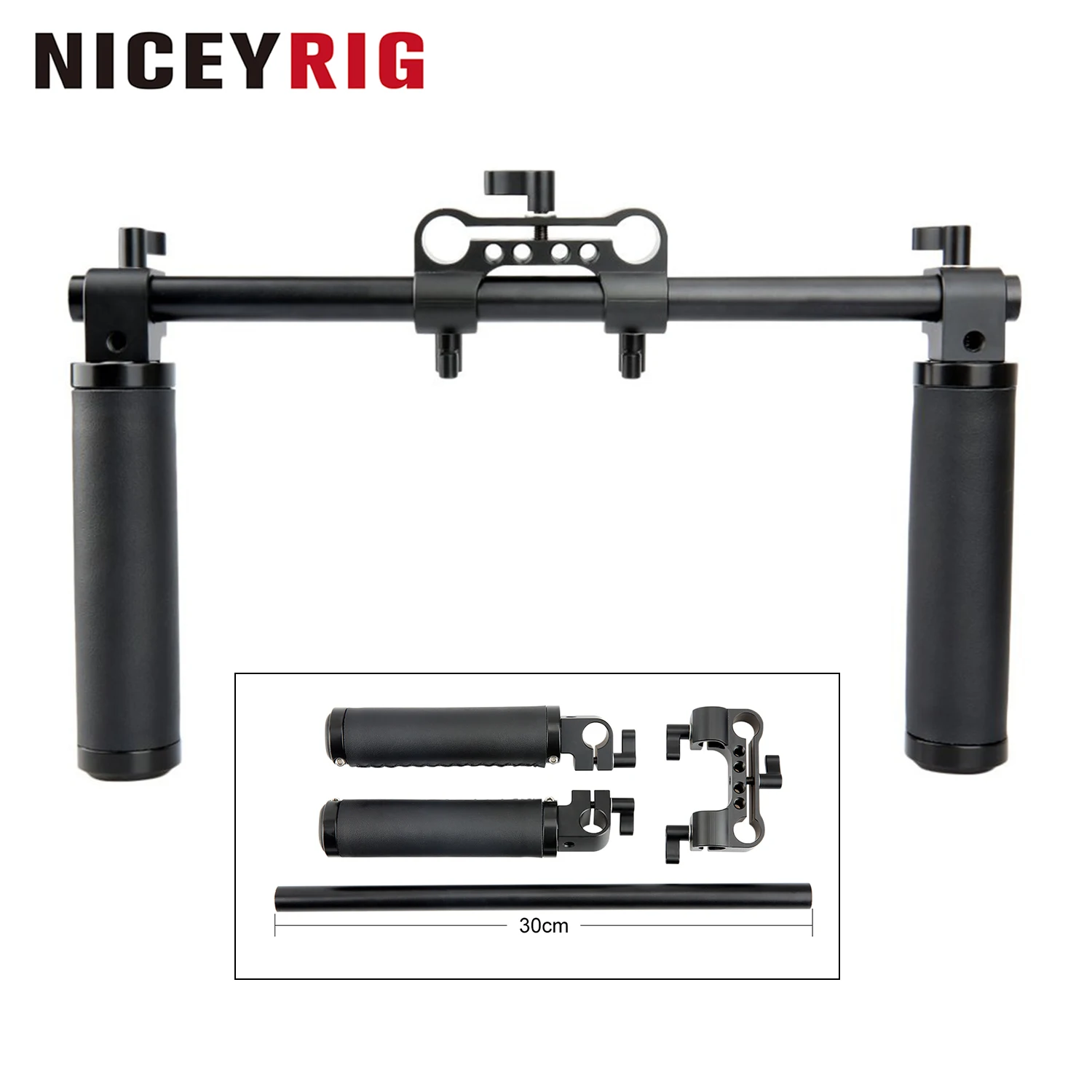niceyrig-camera-handle-kit-with-15mm-rod-clamp-30cm-long-rod-for-camera-dslr-shoulder-rig-support-system