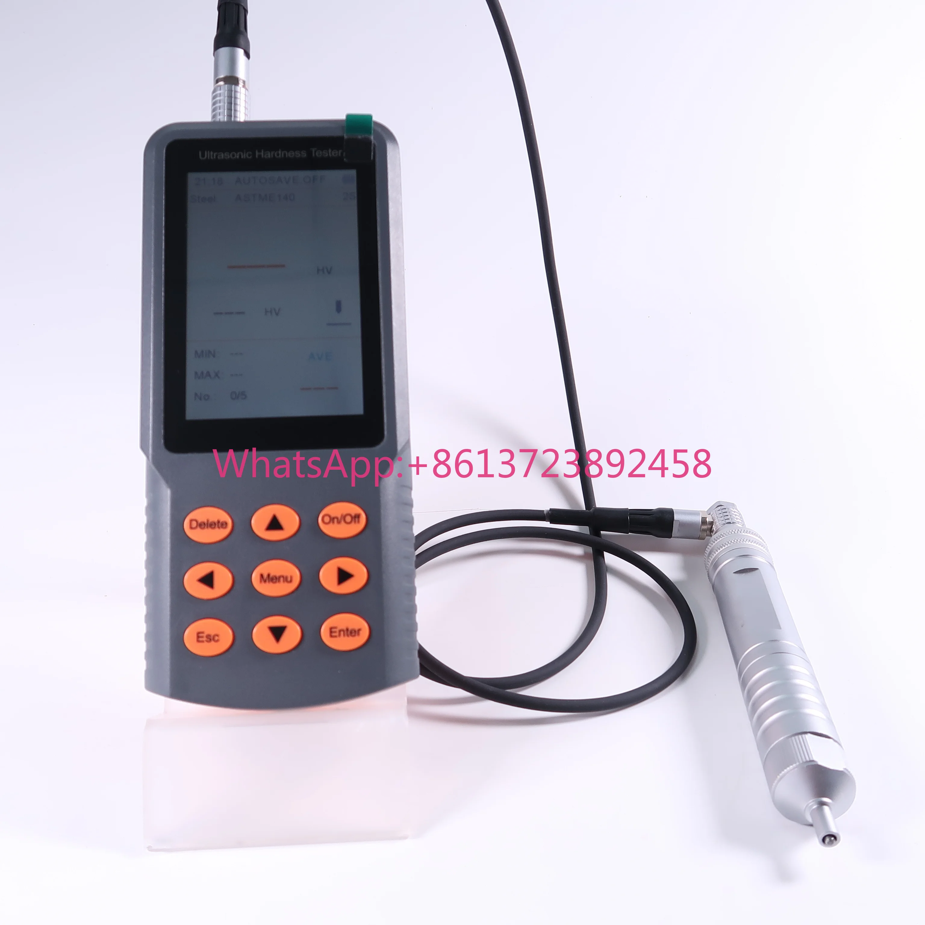 Ultrasonic Hardness Tester TM-U3 With 8G SD Card and Portable Stand for Enhanced Accuracy