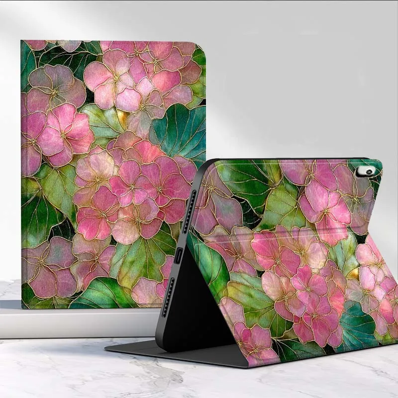 Floral Art Design For Huawei MediaPad MatePad Pro Air 12 X T5 T10S M6 M5 C5e SE 11 11.5 10.4 Inch Tablet Case