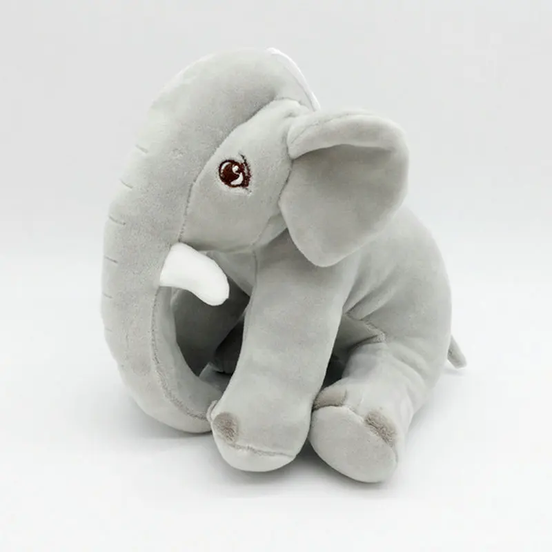 20cm elefante bonito brinquedos de pelúcia travesseiro macio acompanhar boneca meninos meninas aniversário presentes de natal