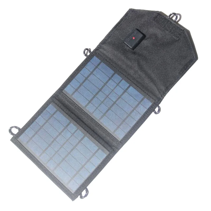 Уличная портативная солнечная панель для кемпинга, 7 Вт, 5 В, для освещения на открытом воздухе, кемпинга, пешего туризма, скалолазания, путешествий, солнечная зарядка