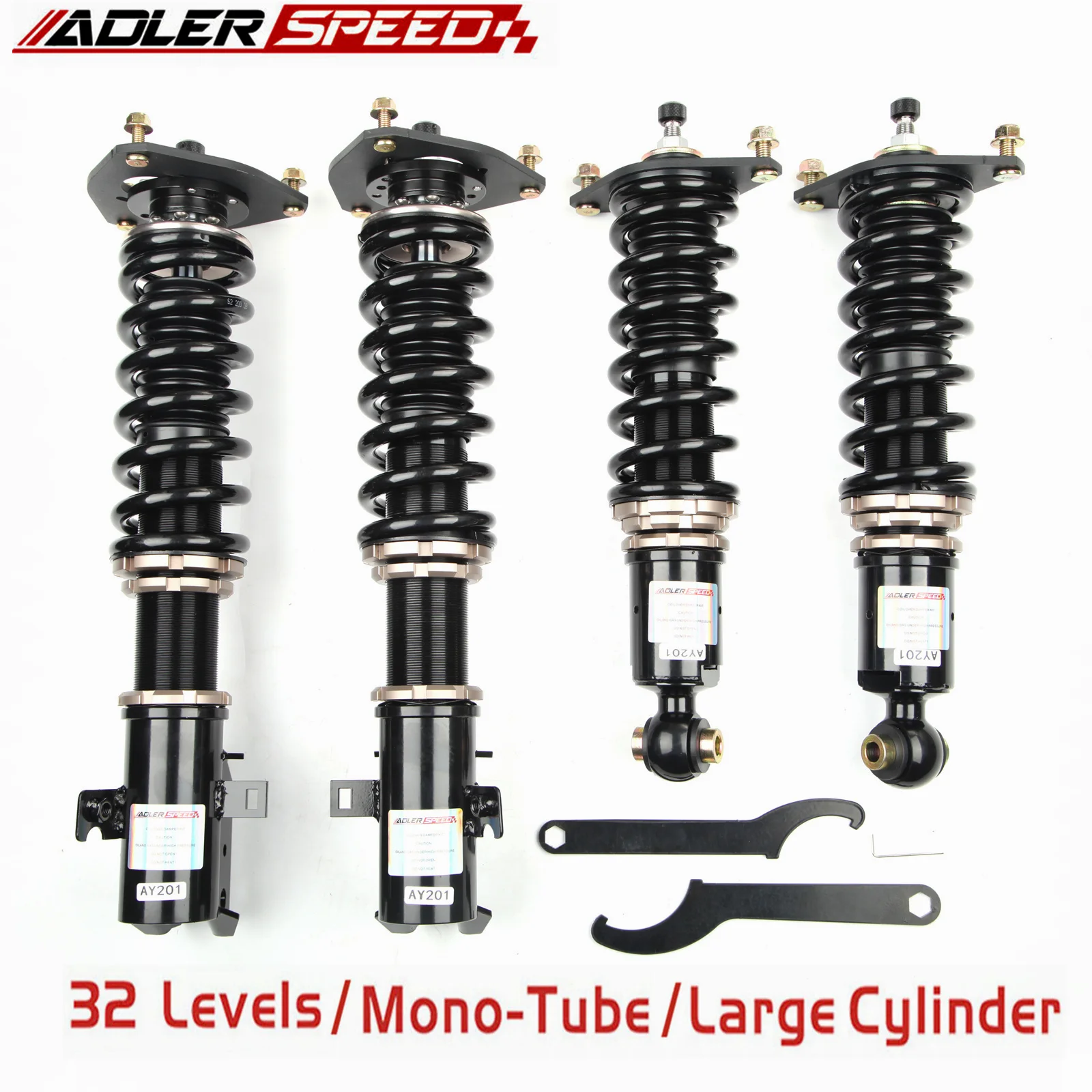 For Subaru Legacy BM BR 10-14 Coilovers Kit Adj. Damper Spring by ADLERSPEED