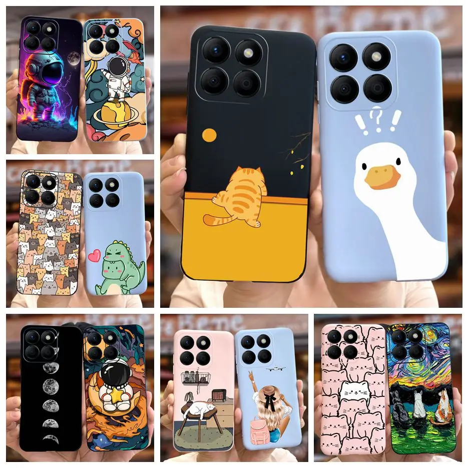 For Honor X8b Case Honor X8a Cute Cartoon Cover Soft Silicone Phone Case For Honor X8a X 8b HonorX8a HonorX8b Fundas Coque Shell